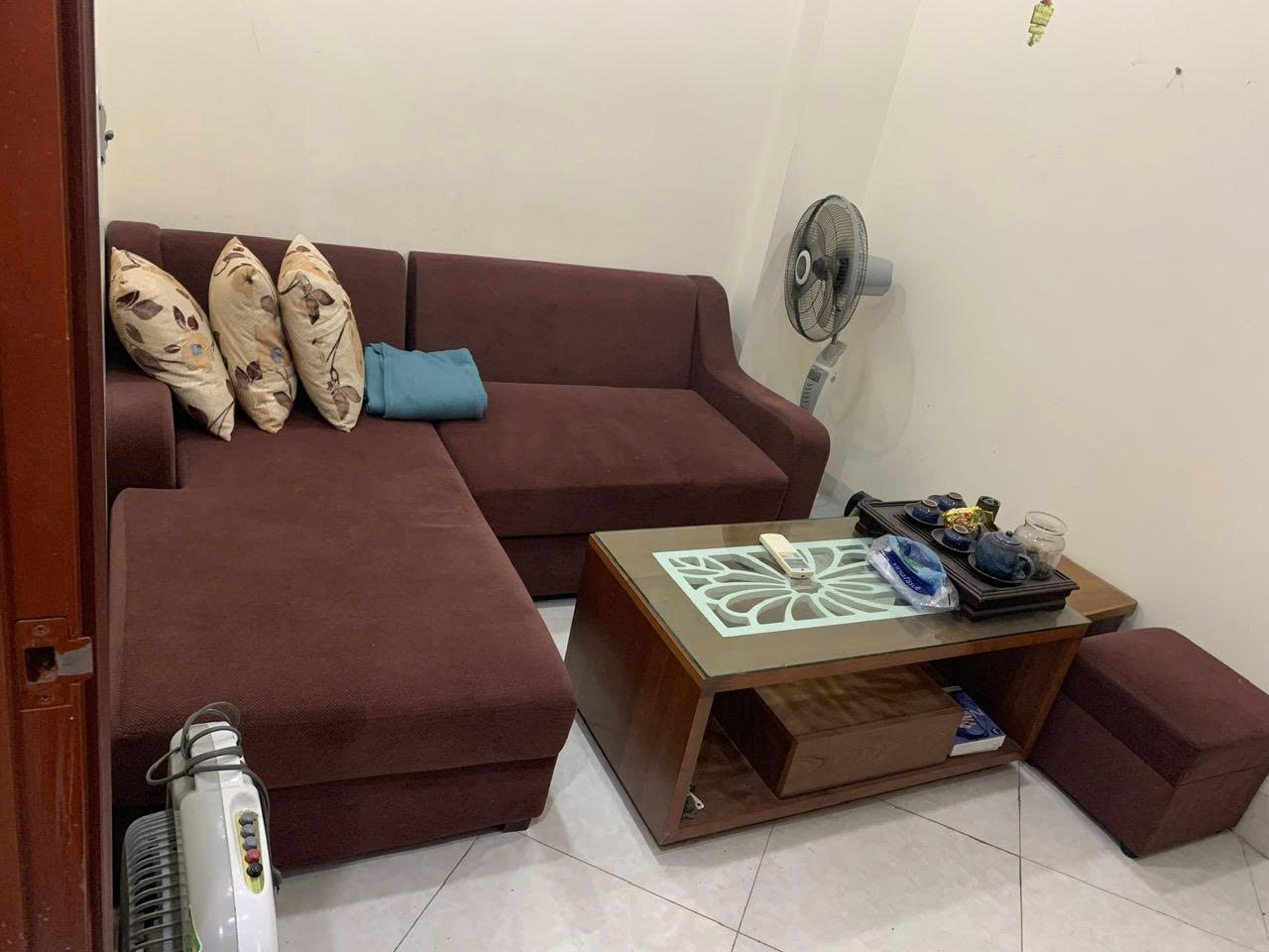 Cho thuê Căn hộ chung cư mi ni, gần cầu Khương Đình, 55m2 x 2 ngủ 2 wc, 7 triệu/tháng - Ảnh chính